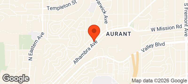 Map of where El Sereno Runners meets