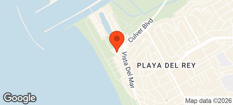 Map of where Playa West Run Club meets