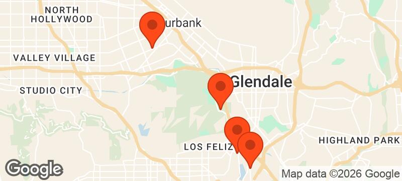 Map of where Silver Lake Track Club meets