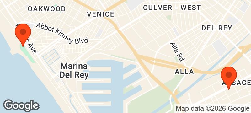 Map of where Suavecito Run Club meets