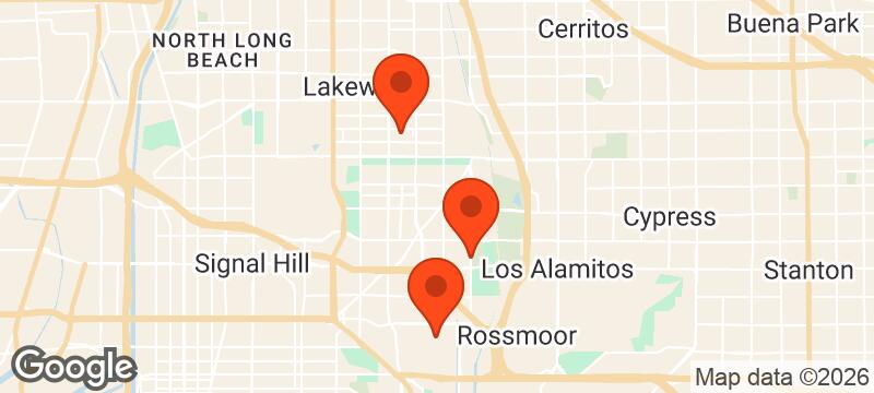 Map of where Team Runners High meets
