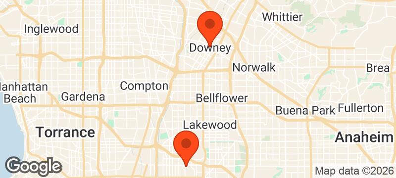 Map of where The Hilltop Running Club meets