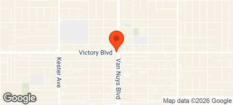 Map of where Valley Runners LA meets